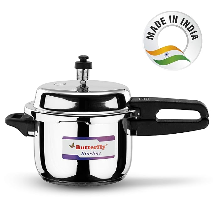 Butterfly Stainless Steel Pressure Cooker ATB, 3-Liter-ItsBen LifeStyle