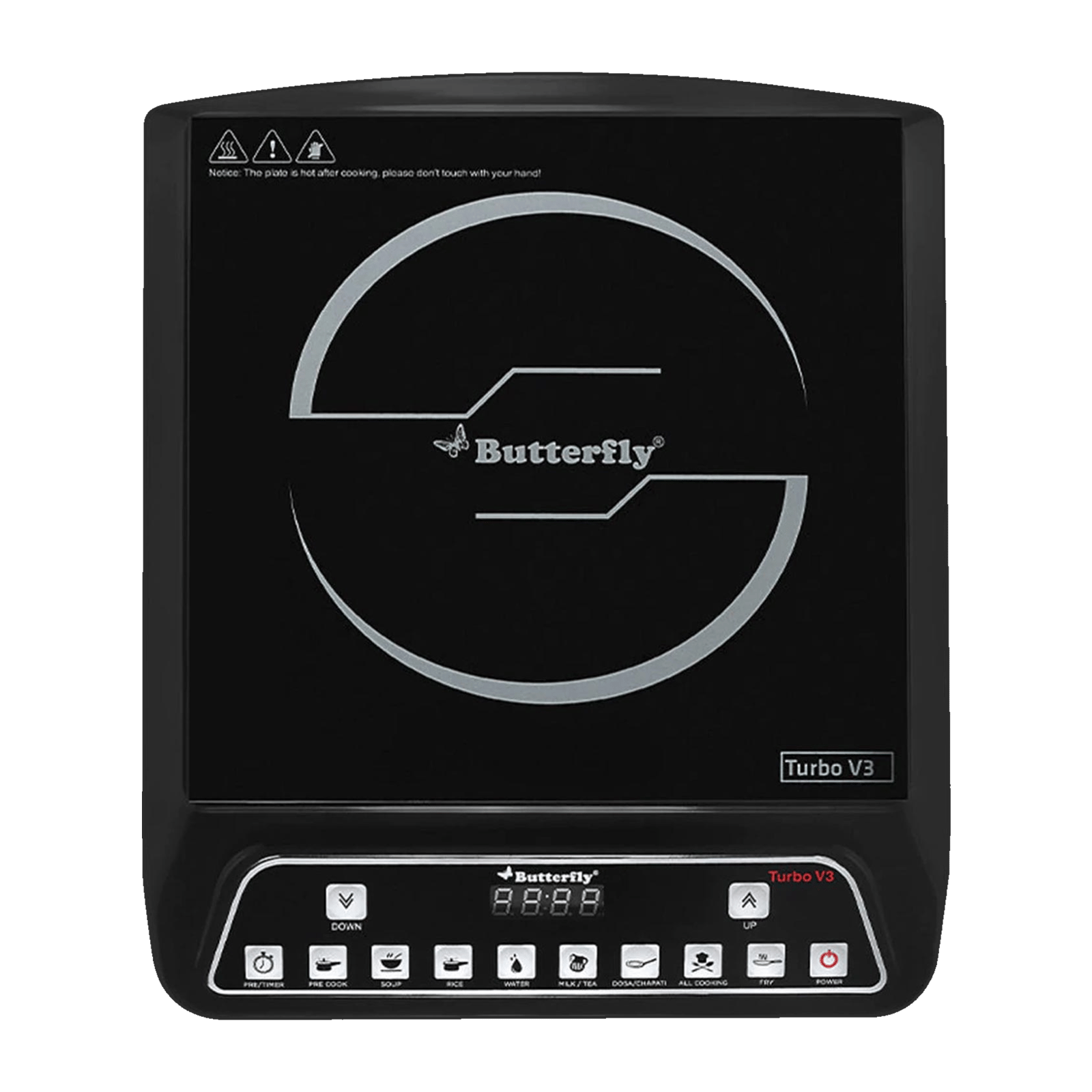 Butterfly Turbo V3 1800W Induction Cooktop ( Black )-ItsBen LifeStyle