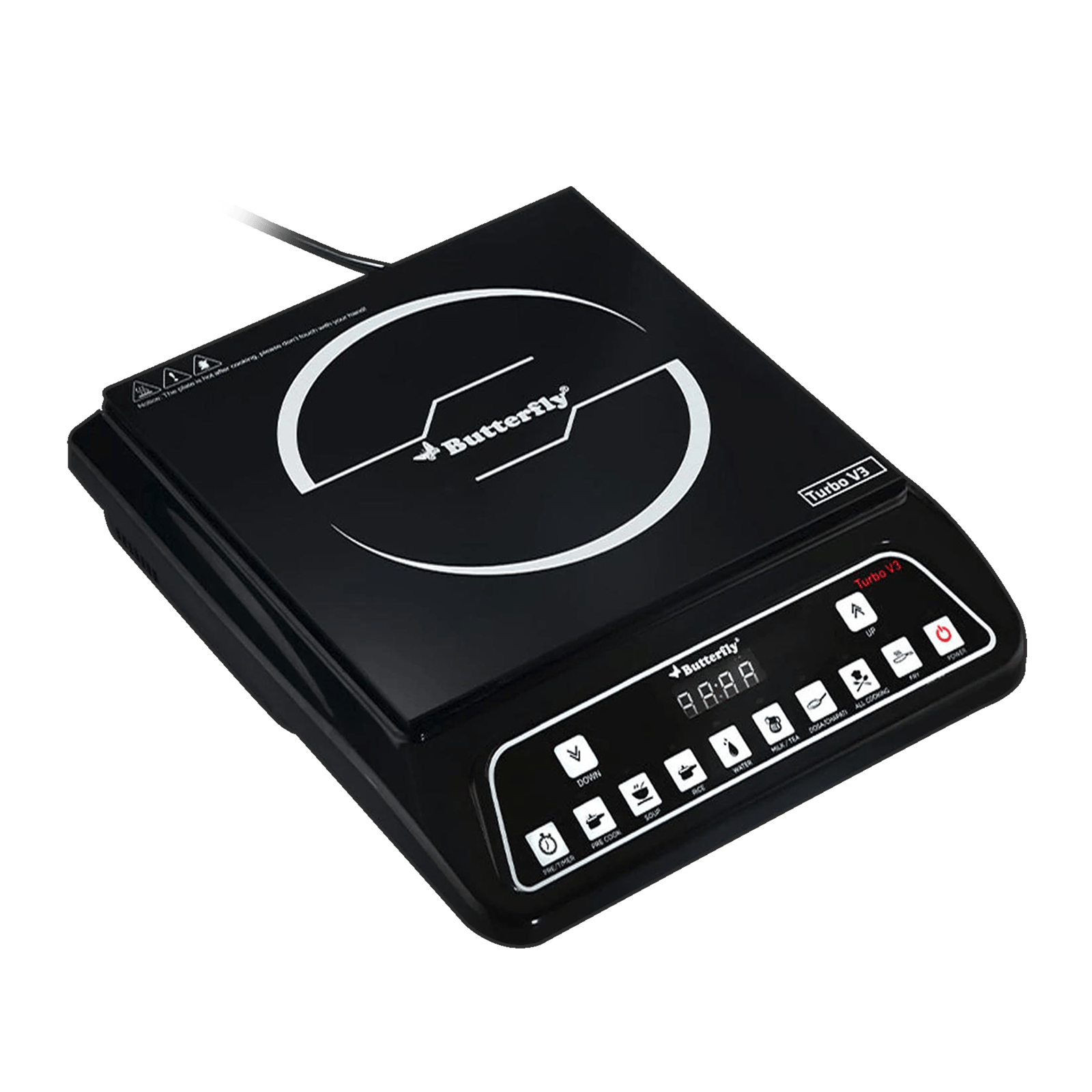 Butterfly Turbo V3 1800W Induction Cooktop ( Black )-ItsBen LifeStyle