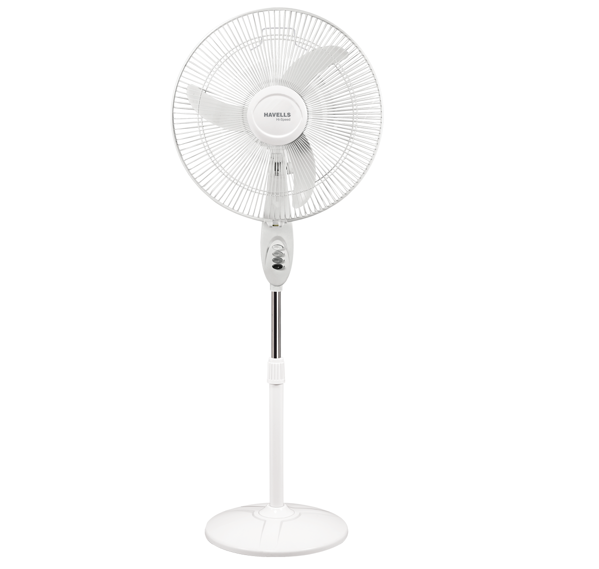 HAVELLS sprint 18 HS 450 mm 3 Blade Pedestal Fan  (white)-ItsBen LifeStyle