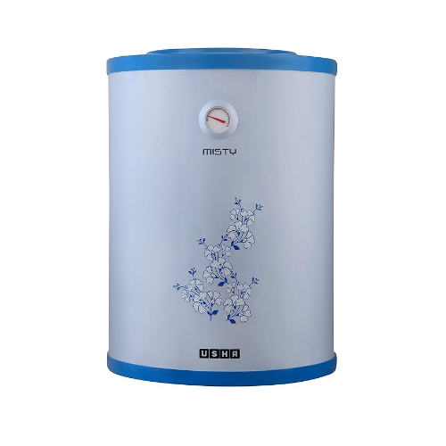 USHA 6 L Storage Water Geyser (SWH MISTY 06L, BLUE HIBISCUS)