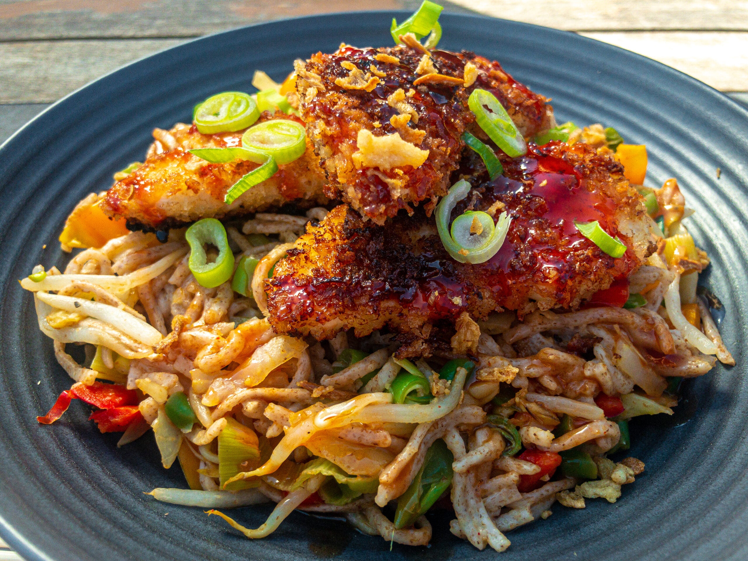 Crispy Chicken Fried Noodles-ItsBen LifeStyle