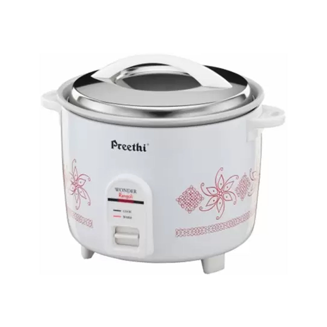 Preethi RC 321 2.2 Liters Rice Cooker, White-ItsBen LifeStyle