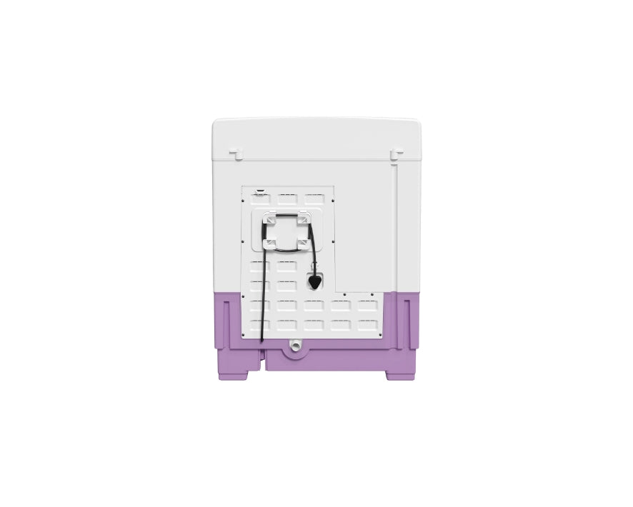 Godrej Edge 8 Kg 5 star Semi-Automatic Top Loading Washing Machine Appliance (WS EDGE 80 5.0 TB3 M LVDR, Lavender, Toughened Glass Lids)-ItsBen LifeStyle