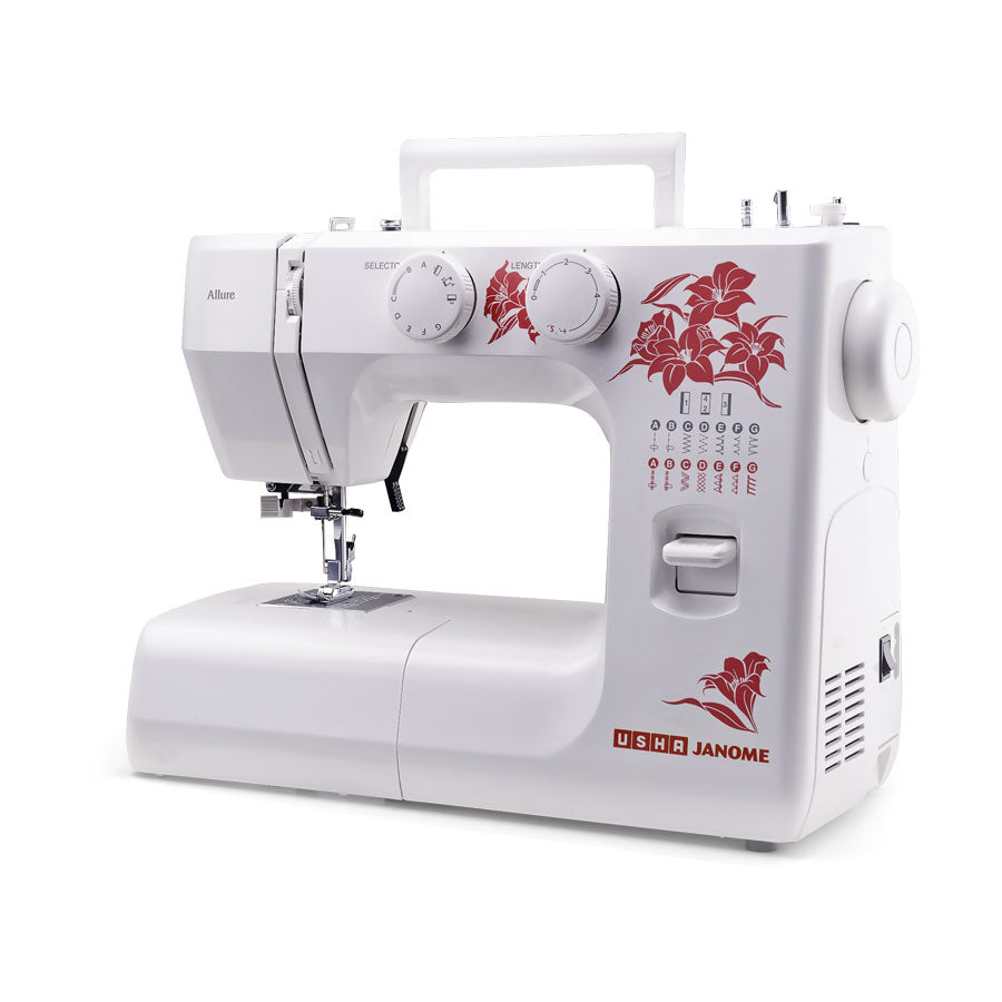 USHA Allure DLX Electric Sewing Machine  ( Built-in Stitches 21)-ItsBen LifeStyle