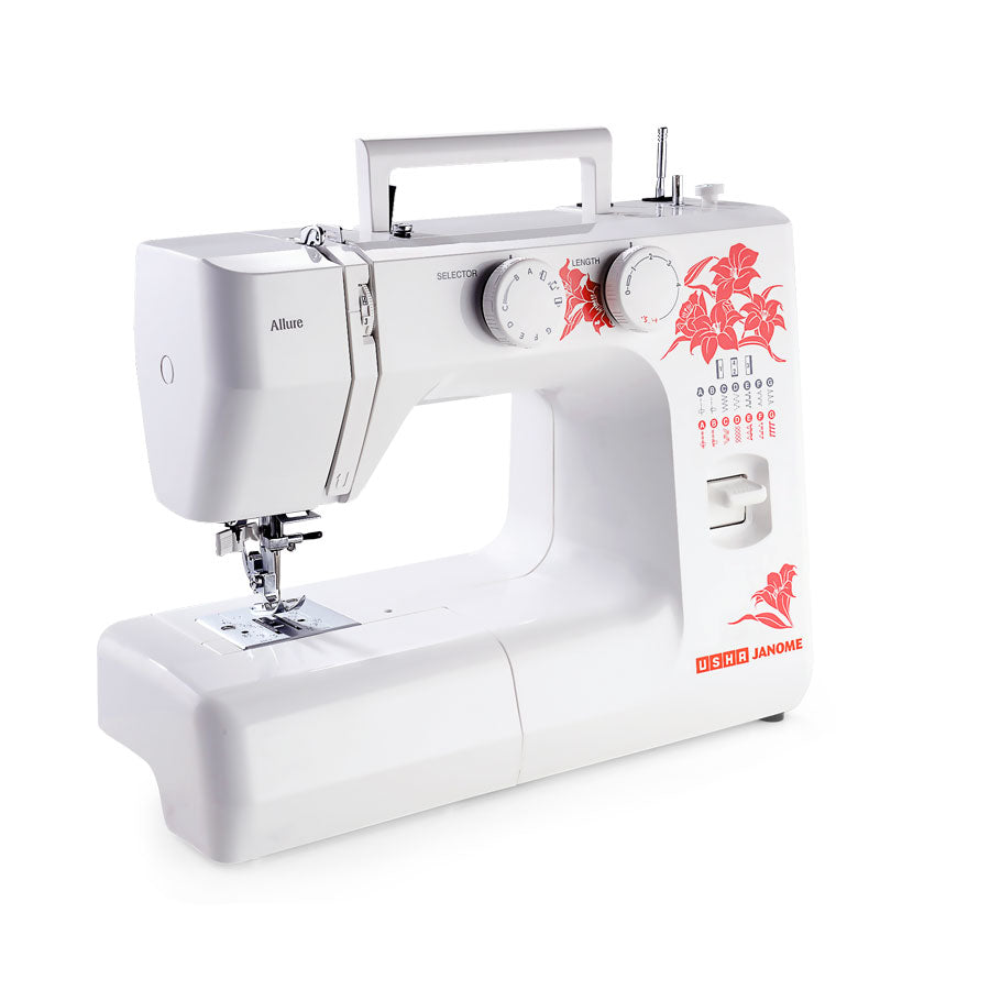 USHA Allure DLX Electric Sewing Machine  ( Built-in Stitches 21)-ItsBen LifeStyle