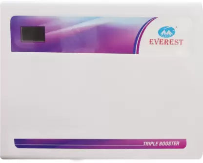 EVEREST 4 KVA Triple Booster Wall Mountable Upto 1.5 Ton AC Stabilizer Voltage Stabilizer  (White)-ItsBen LifeStyle