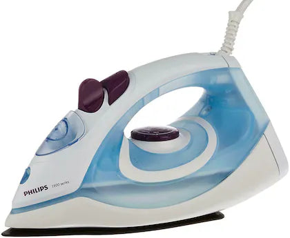 Philips Steam Iron GC1905/21 – 1300-watt, Black non-stick soleplate, Steam Rate of up to 17g/min