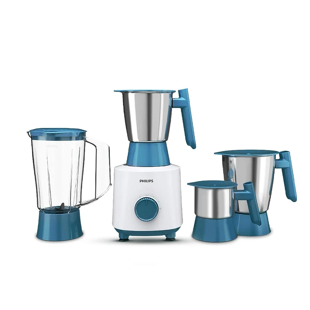 Philips HL7536/00 Mixer Grinder, 500W Motor, 4 Jars