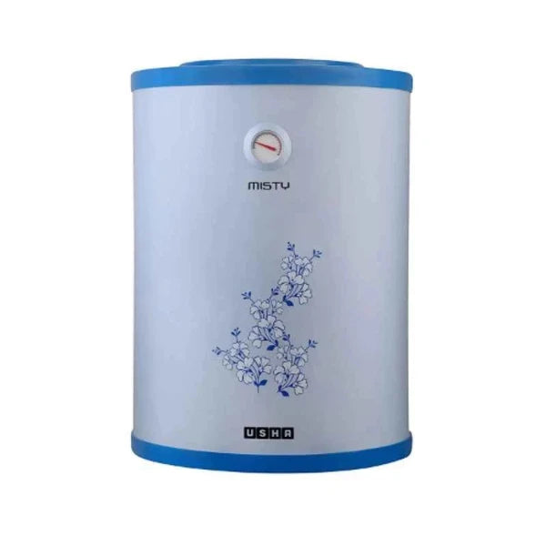 USHA 15 L Storage Water Geyser (Misty, Blue Hibiscus)