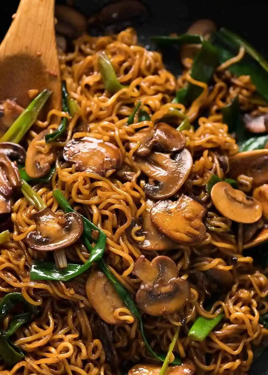 Mushroom noodles-ItsBen LifeStyle