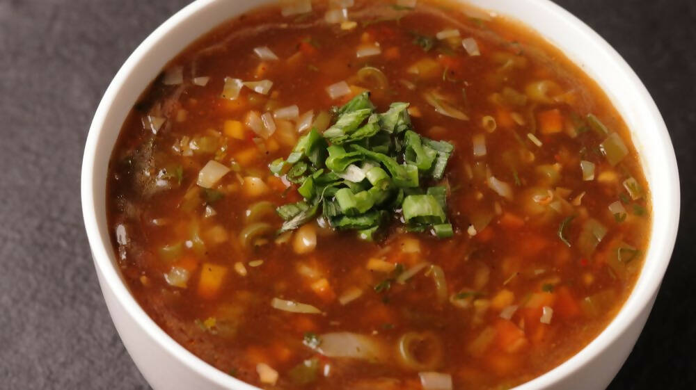 Veg hot and sour soup-ItsBen LifeStyle