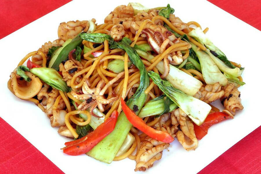 Squid Fried Noodles-ItsBen LifeStyle