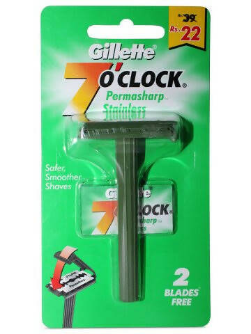 Gillete 7'O Clock (2 Blades Free)-ItsBen LifeStyle