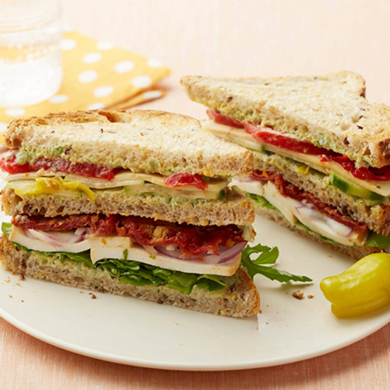 Veg Club Sandwich-ItsBen LifeStyle