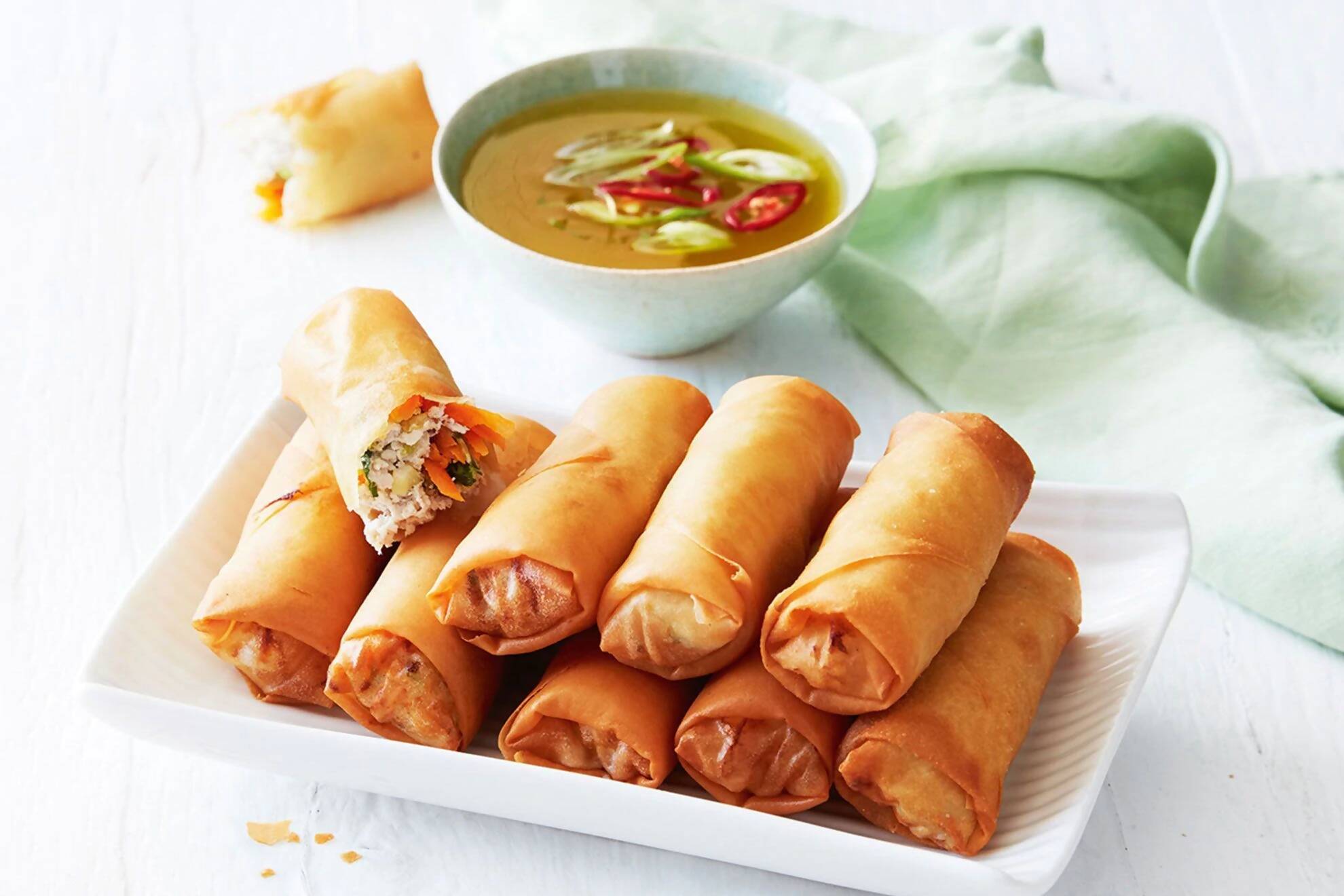 Chicken Spring Rolls-ItsBen LifeStyle