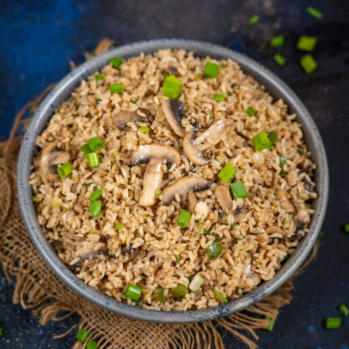 Mushroom Schezwan Fried Rice-ItsBen LifeStyle