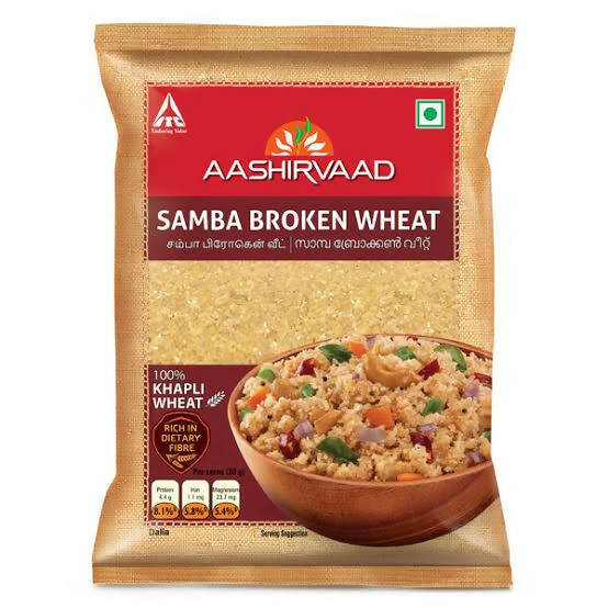 Aashirvaad Samba Broken Wheat-ItsBen LifeStyle