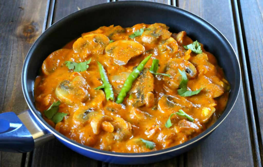 Mushroom Butter Masala-ItsBen LifeStyle