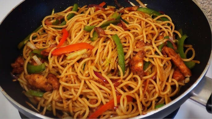 Chilly Manchurian Fried Noodles-ItsBen LifeStyle