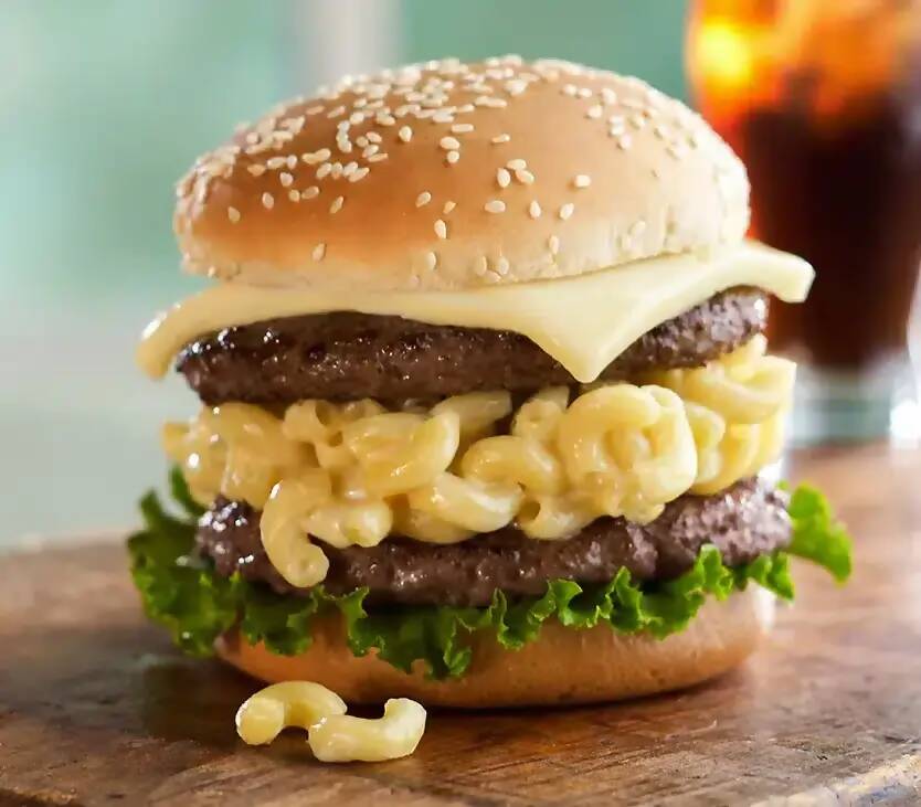 Mac & Cheese Veg Burger-ItsBen LifeStyle