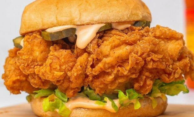 Fried Chicken Burger-ItsBen LifeStyle