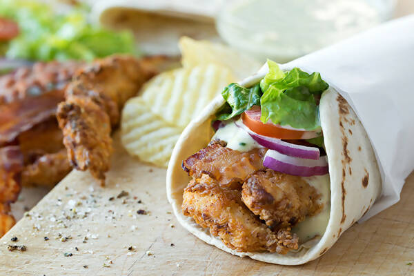 Fried Chicken Wrap-ItsBen LifeStyle