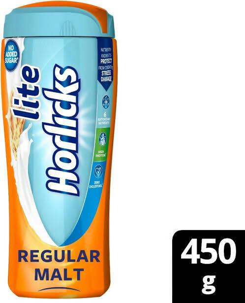 Lite Horlicks Regular Malt Flavour Bottle-ItsBen LifeStyle