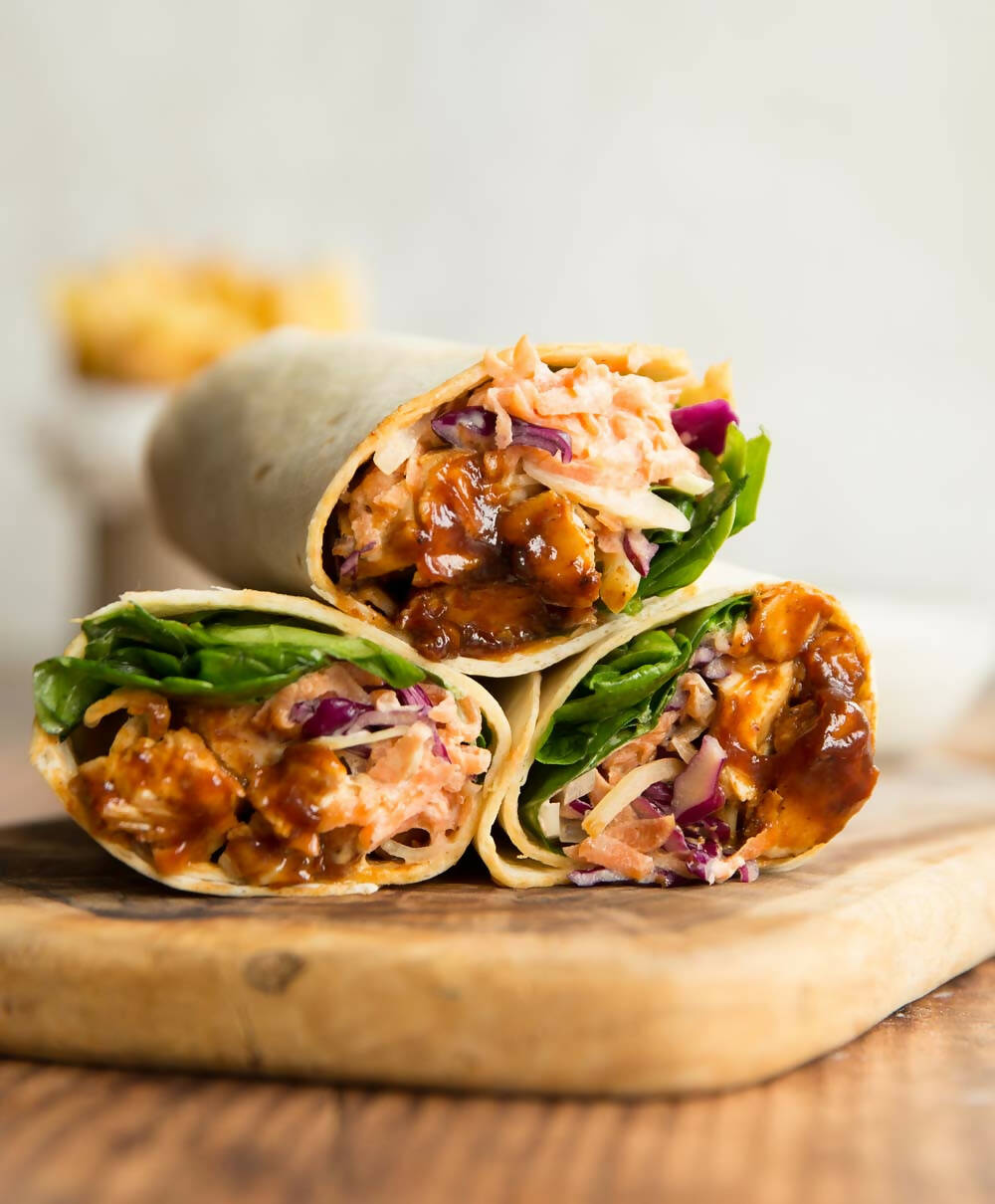 Bbq Chicken Wrap-ItsBen LifeStyle