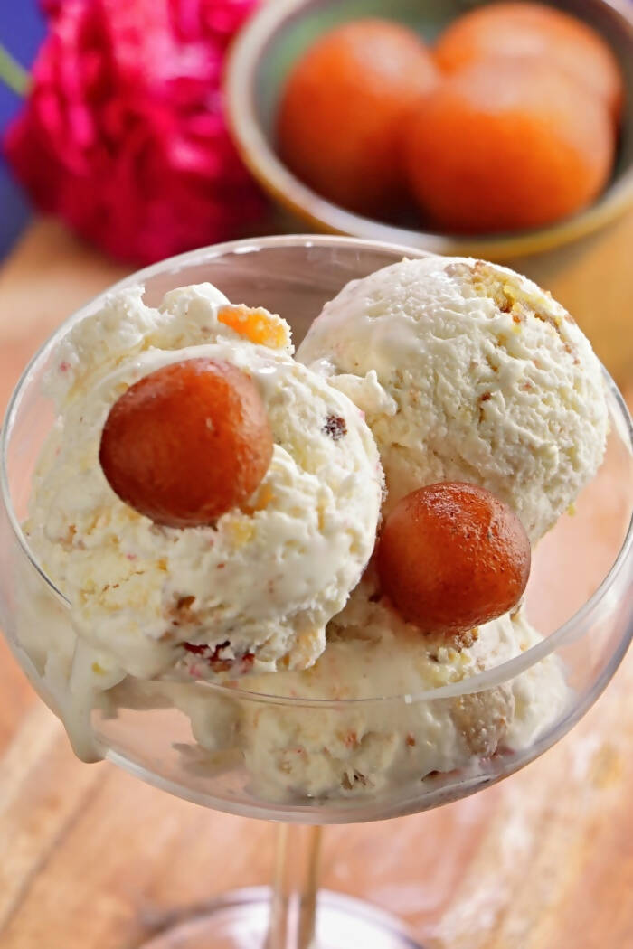 Gulab Jamun with Icecream-ItsBen LifeStyle