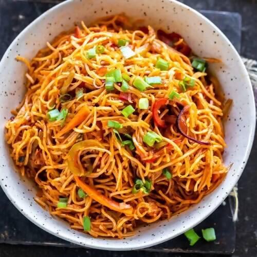 Triple Spicy Veg Fried Noodles-ItsBen LifeStyle