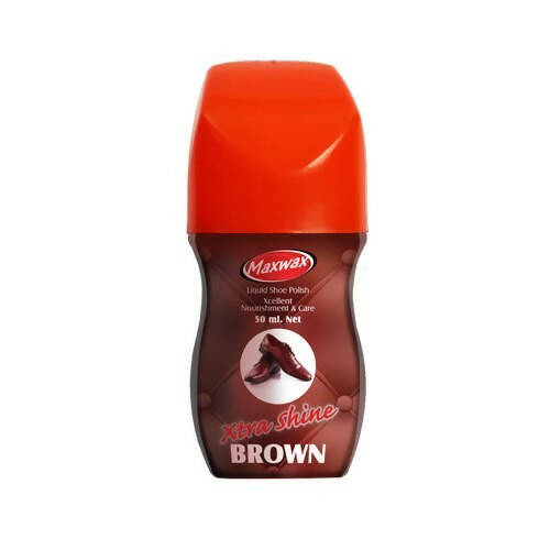 Maxwax Liquid Shoe Polish(Brown)-ItsBen LifeStyle