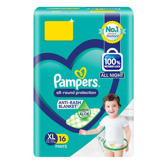 Pampers All Around Protection (XL) (16 Pants)-ItsBen LifeStyle