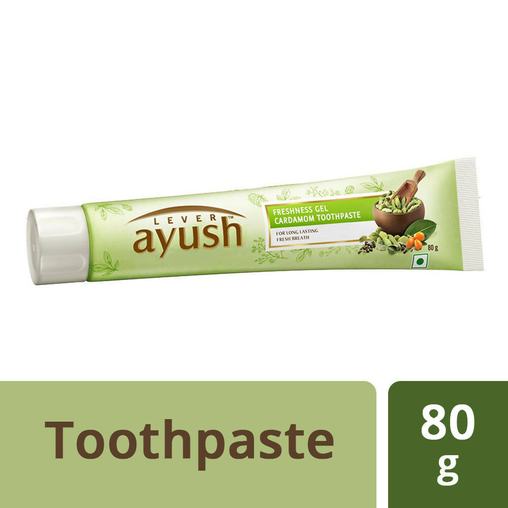 Lever Ayush Freshness Gel Cardamon Tooth Paste-ItsBen LifeStyle