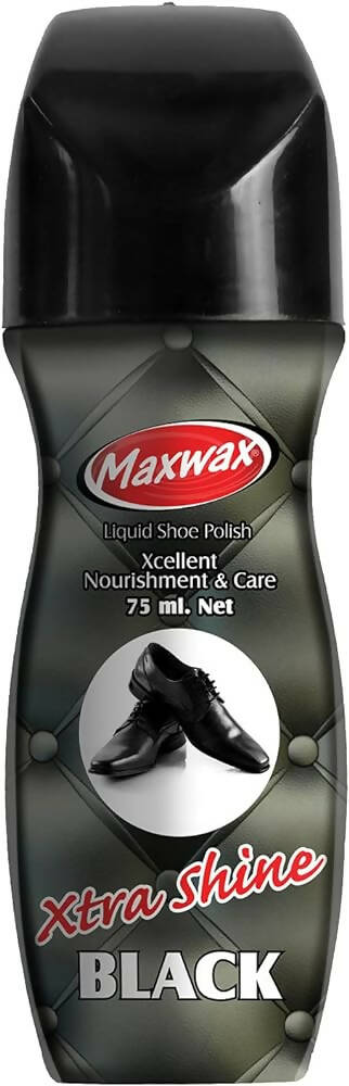 Maxwax Liquid Shoe Polish(Black)-ItsBen LifeStyle