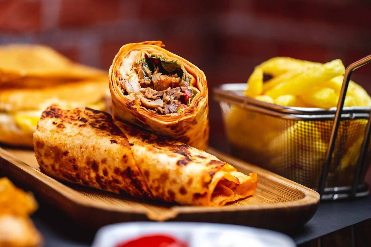 Full Meat Peri Peri Shawarma Roll-ItsBen LifeStyle