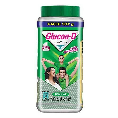 Glucon - D Regular (Free 50 Gram) (Bottle)-ItsBen LifeStyle