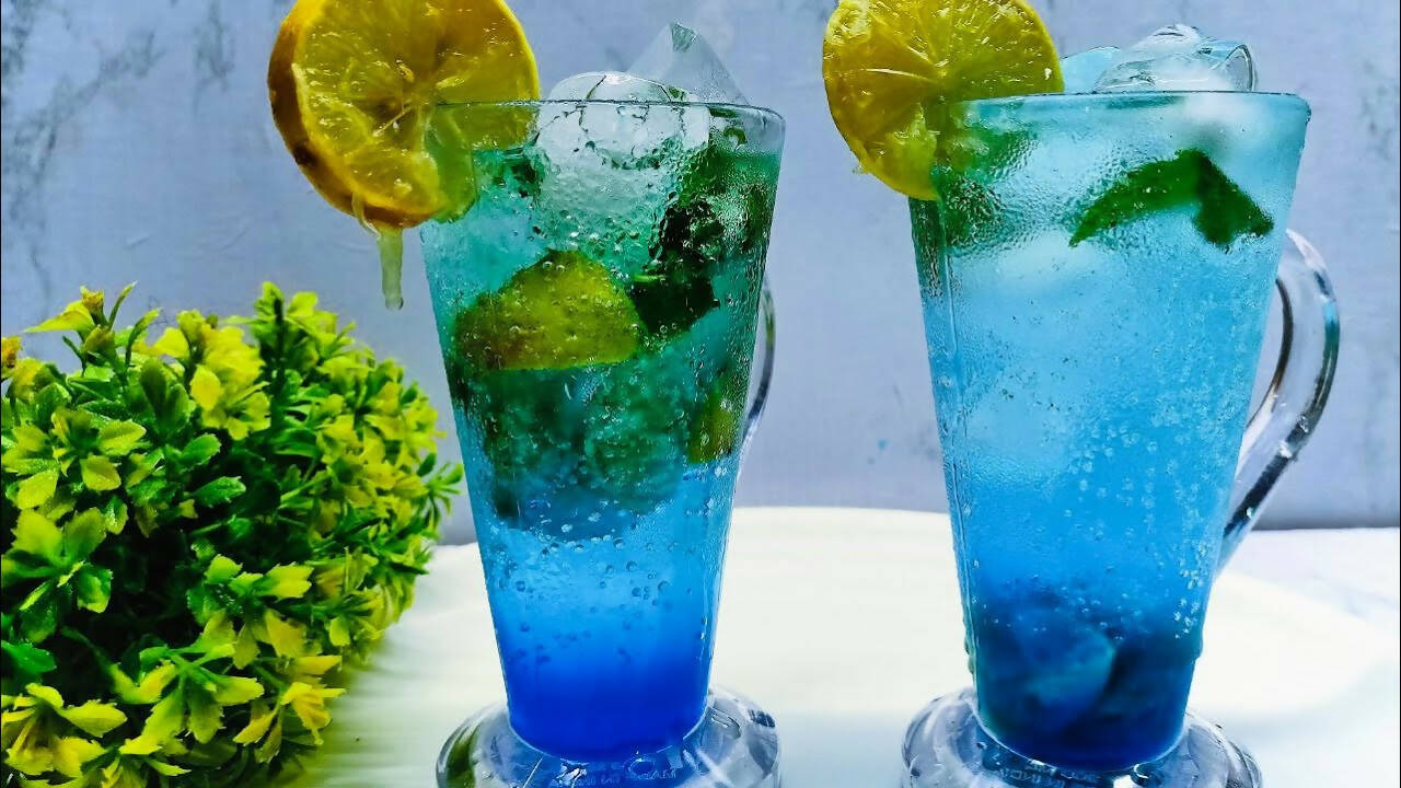 Blue Curacao Mojito-ItsBen LifeStyle