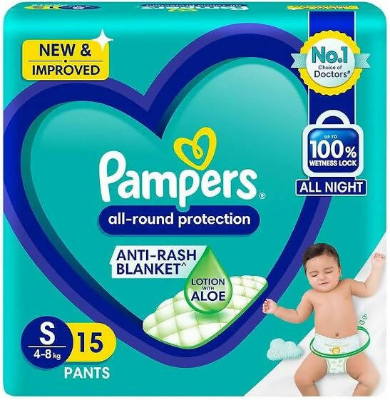 Pampers All Around Protection (S) (15 Pants)-ItsBen LifeStyle