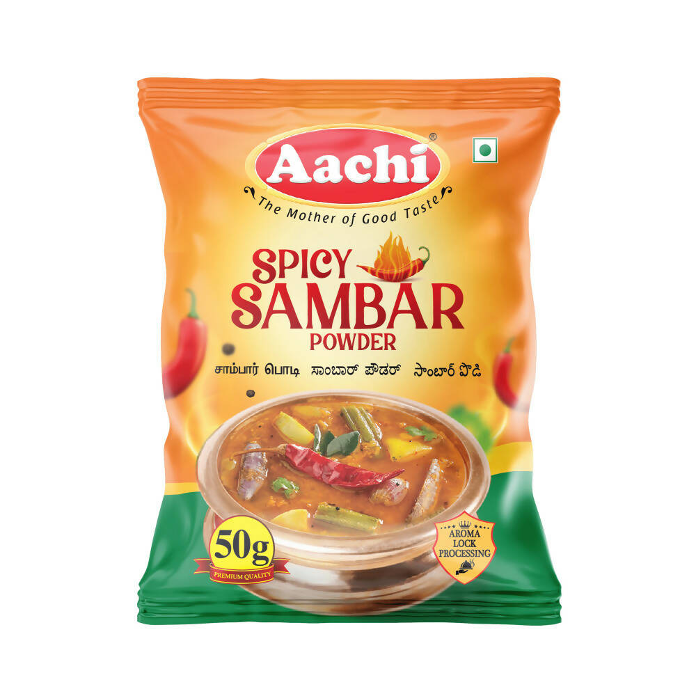 Aachi Spicy Sambar Powder (50 Gram)-ItsBen LifeStyle