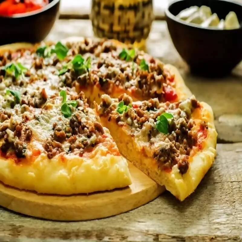 Mutton Chettinadu Pizza (L)-ItsBen LifeStyle