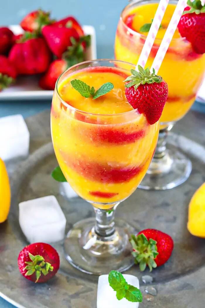 Mango Strawberry Mocktail-ItsBen LifeStyle