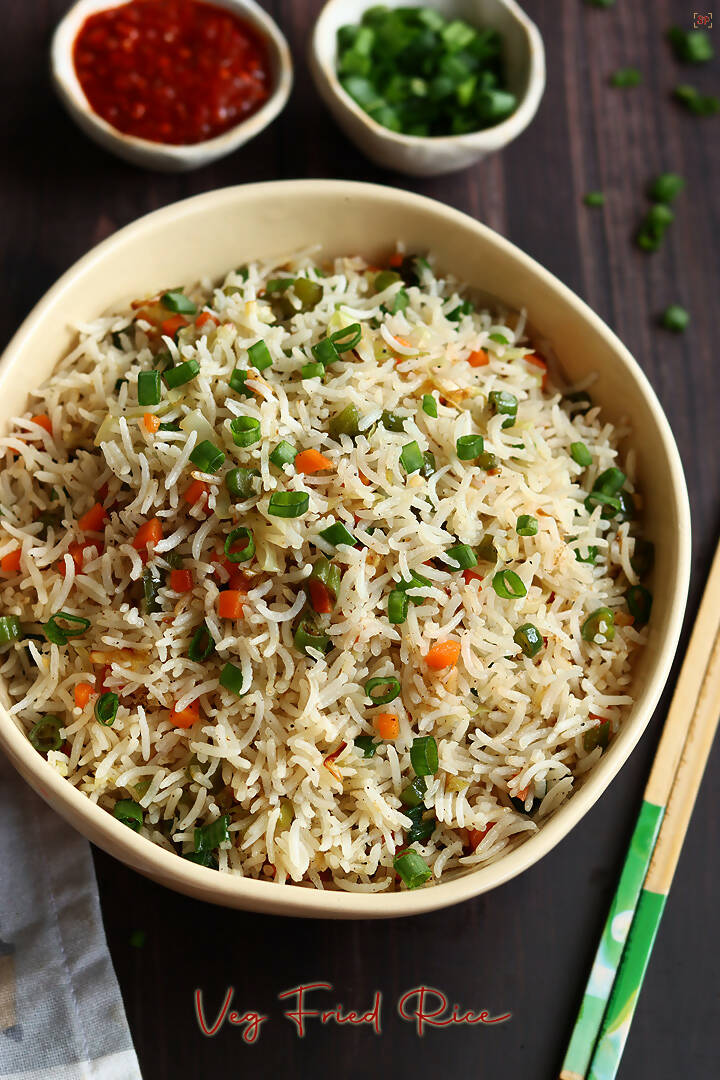 Veg Fried Rice (2) + Mushroom Manchurian (1) + Rose Milk (1) + Plain Lassi (1)-ItsBen LifeStyle