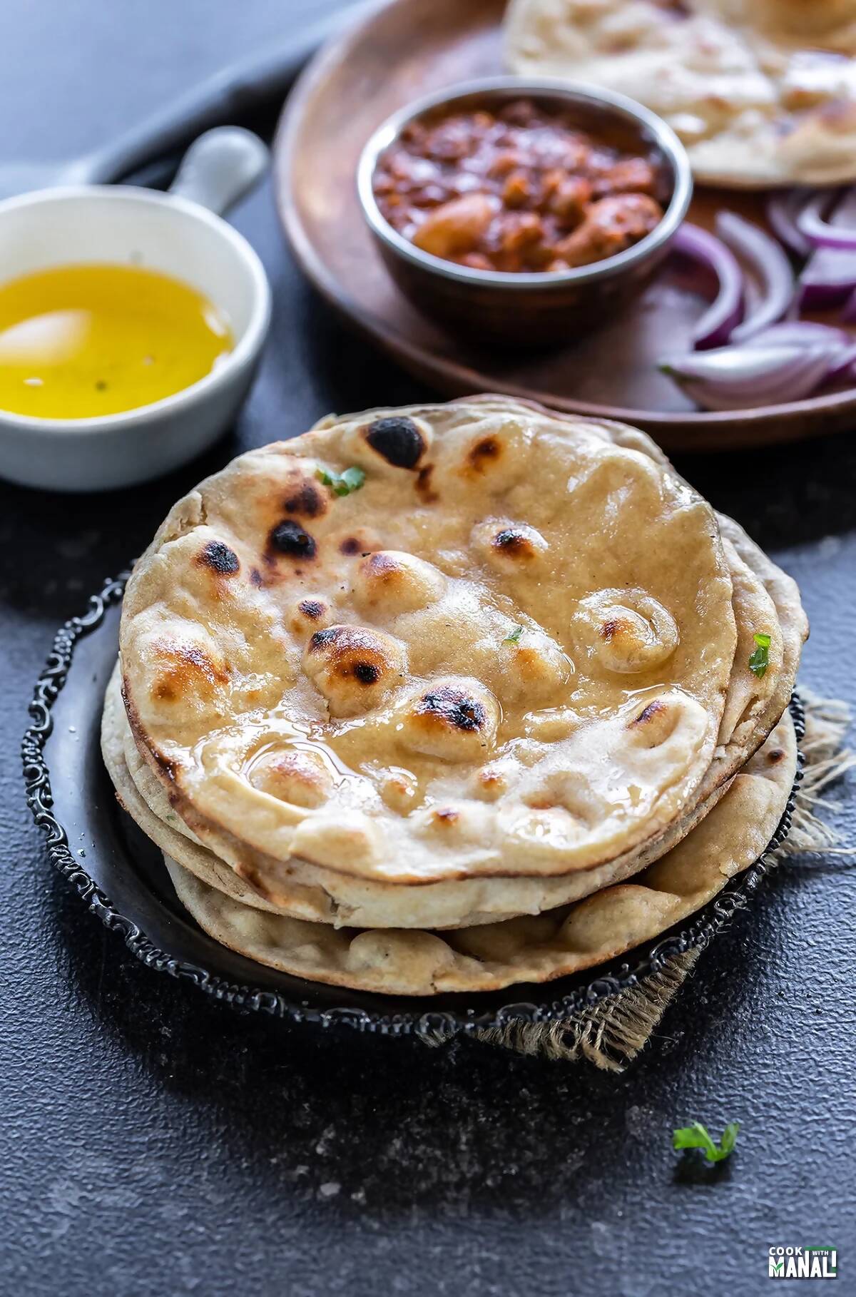 Tandoori Roti (2) + Butter Naan (2) + Paneer Butter Masala Full-ItsBen LifeStyle