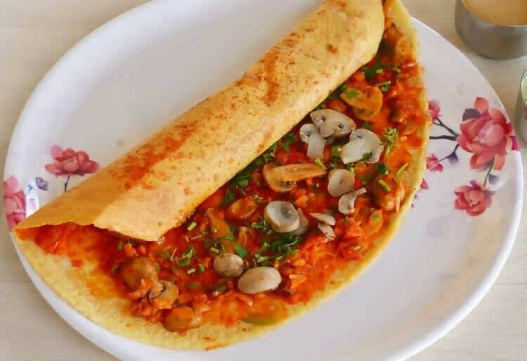 Mushroom Dosa-ItsBen LifeStyle