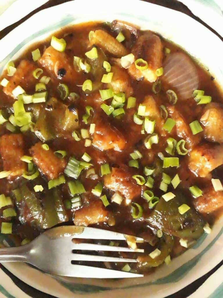 Baby Corn Manchurian Gravy-ItsBen LifeStyle