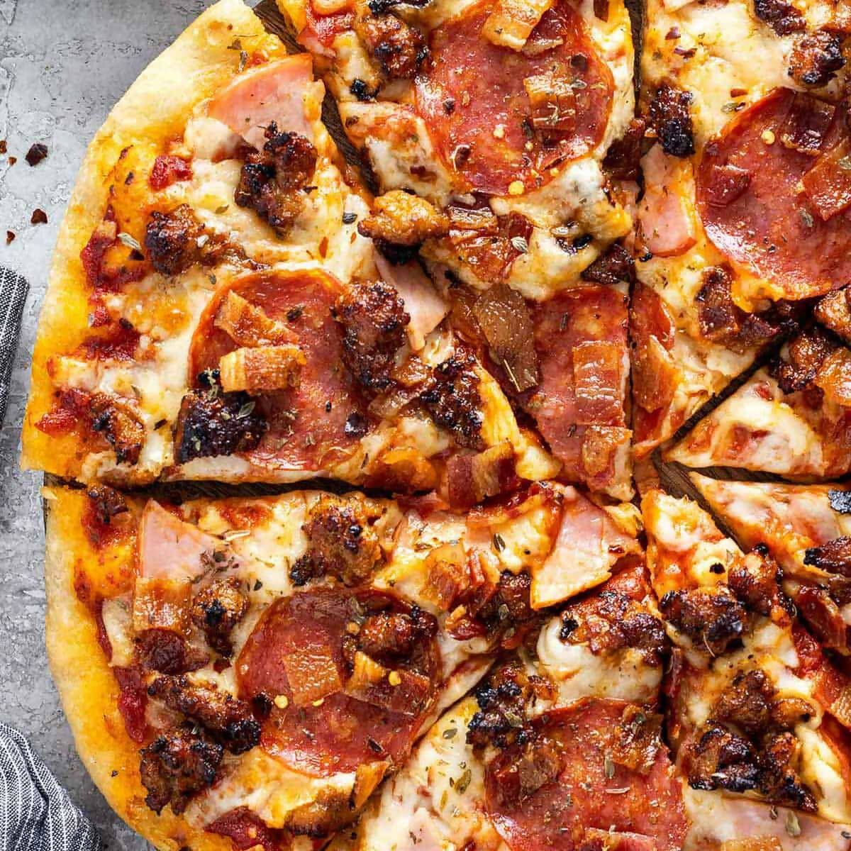 Sausage Lover Chicken Pizza (S)-ItsBen LifeStyle