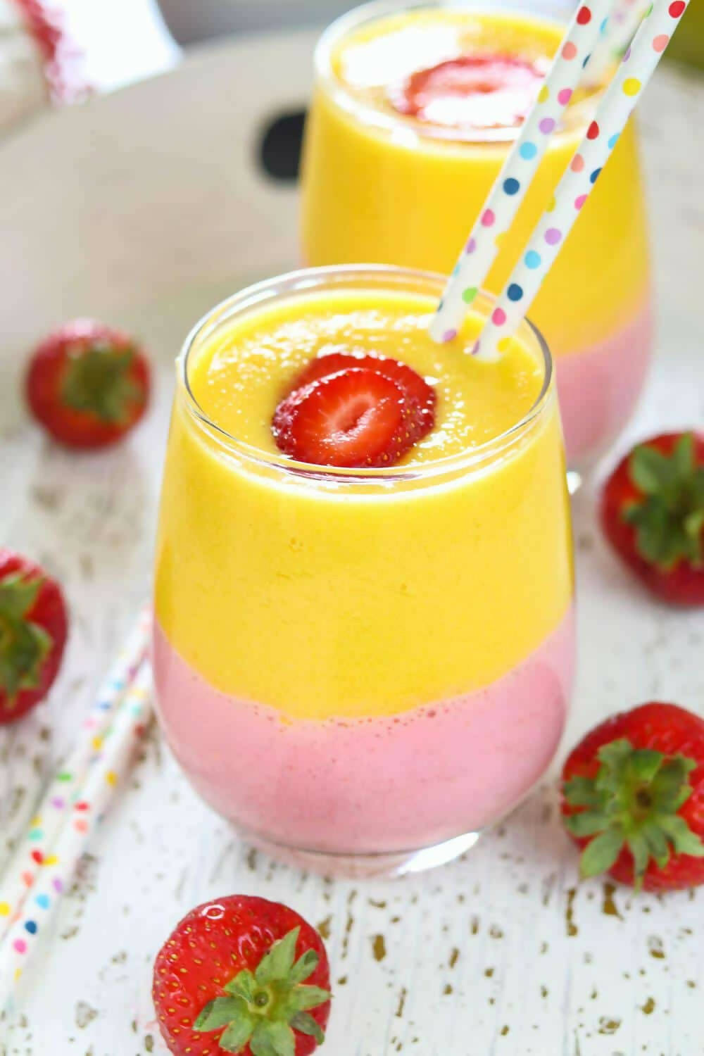 Mango Strawberry Milkshake-ItsBen LifeStyle