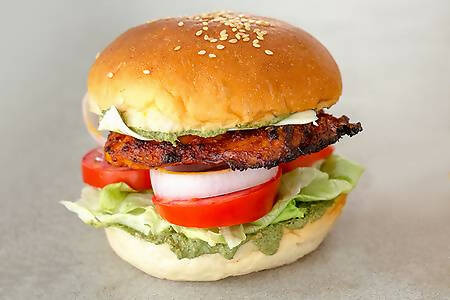 Chicken Tikka Burger-ItsBen LifeStyle