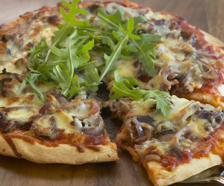 Roasted Beef Pizza (L)-ItsBen LifeStyle